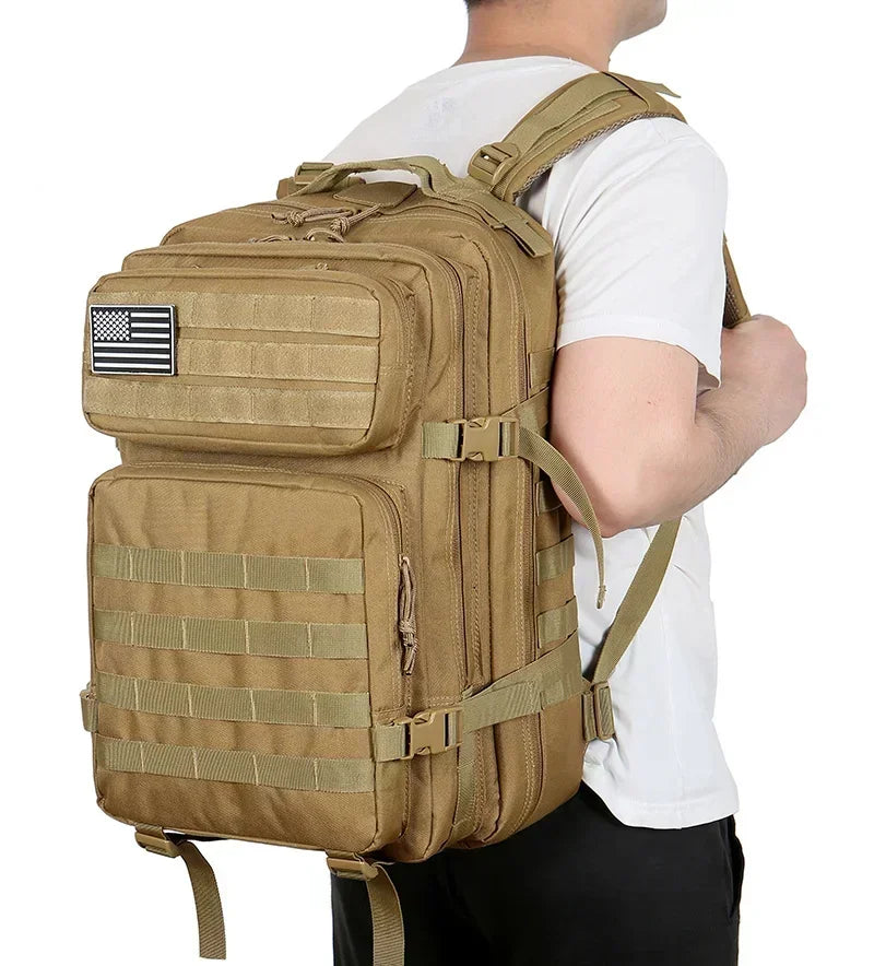 45L Tactical Backpack for Hiking, Camping and Hunting