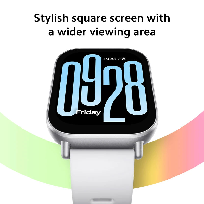 Παγκόσμια Έκδοση Xiaomi Redmi Watch 5 Active 2'' οθόνη LCD · έως 18 ημέρες μπαταρία · κλήσεις Bluetooth® · 140+ τρόποι προπόνησης · 470mAh