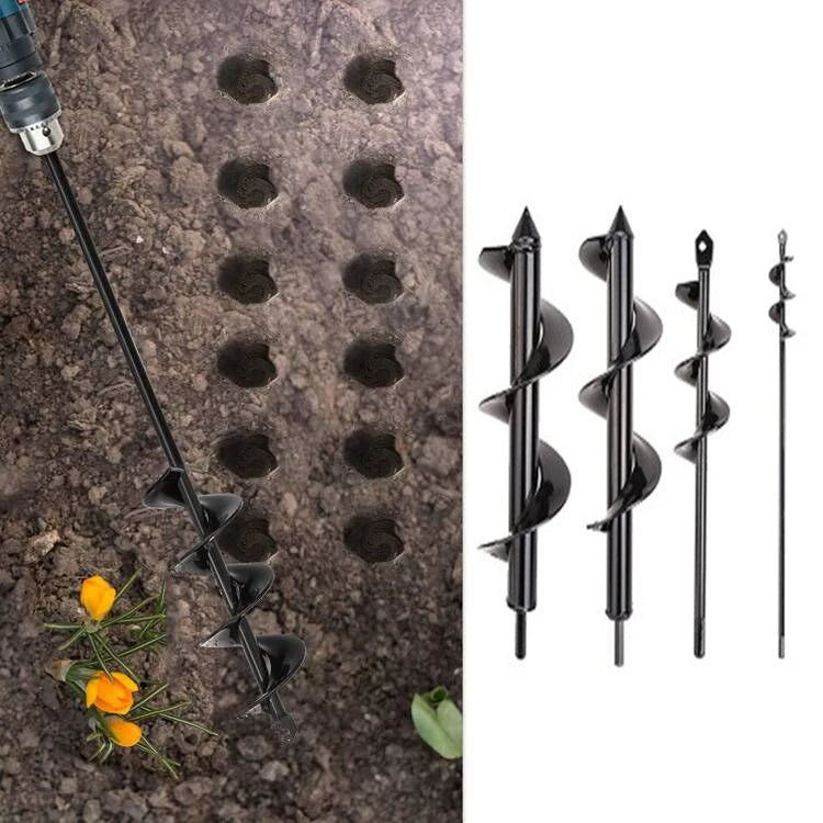 Garden Planting Auger Drill Bit, 6 Size Options