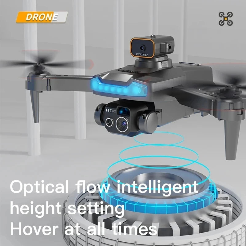 Lenovo Nuovo P15 Drone Professionale 8K GPS Doppia Fotocamera Evitamento Ostacoli Posizionamento del Flusso Ottico Brushless Aggiornato RC 9000M
