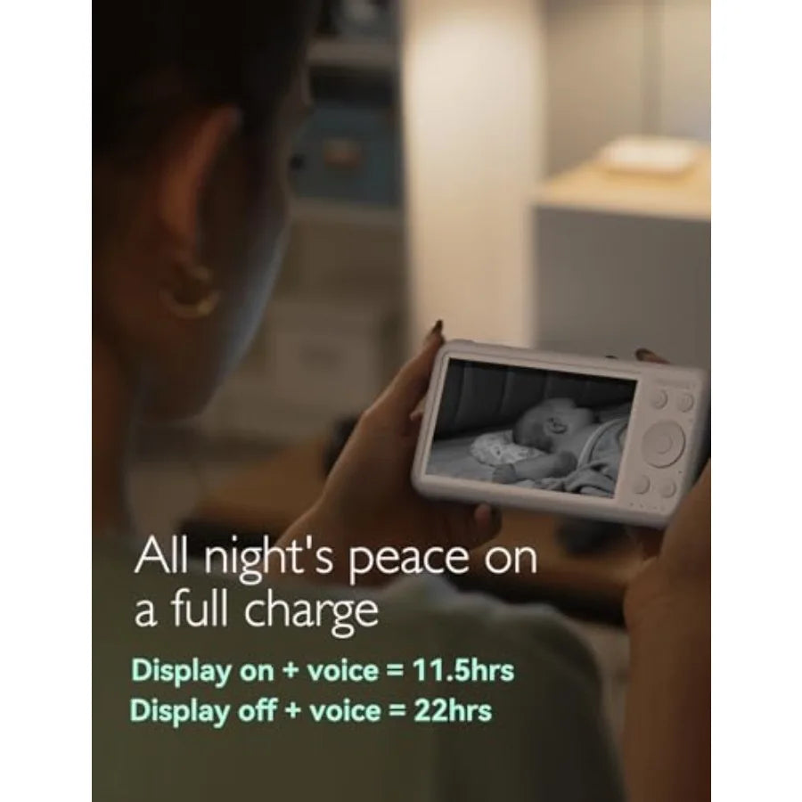 1080P Wireless Video Baby Monitor with 2-Way Audio
