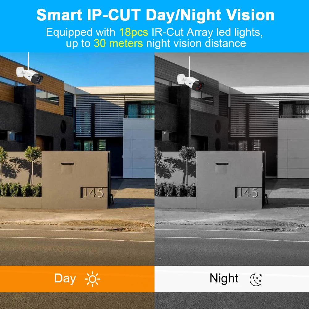 3MP Wireless Outdoor IP Camera