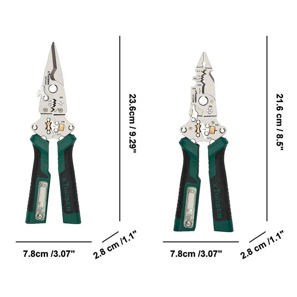 Folding Wire Stripper and Cutter Pliers - Options