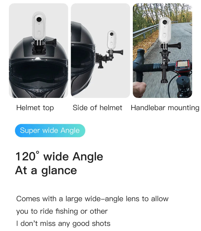 Magnetic 4K Mini Action Camera with WiFi and Waterproof Case