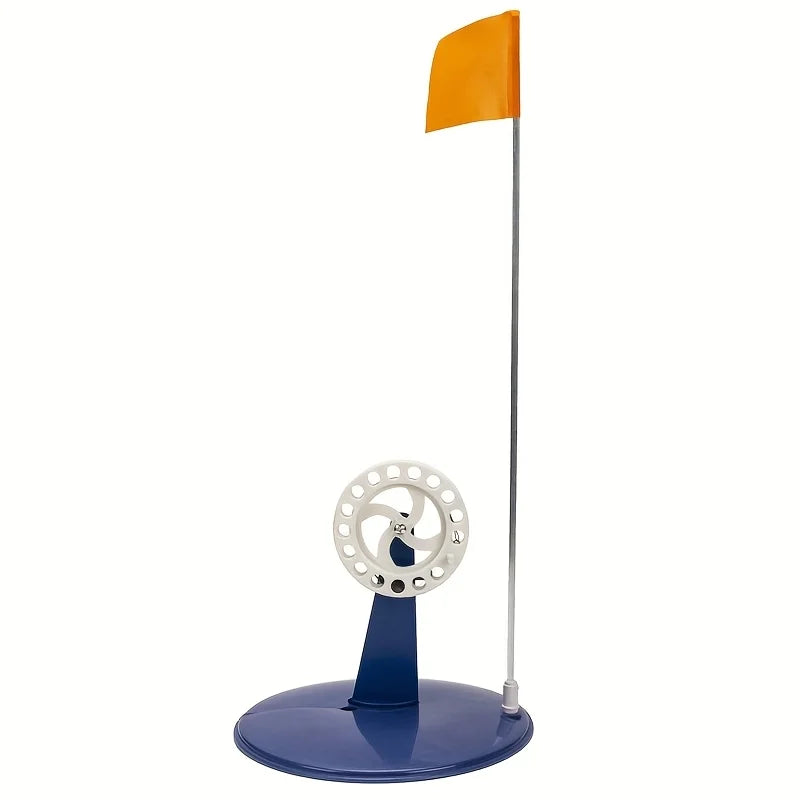 Ice Fishing Tip-Up with Flag