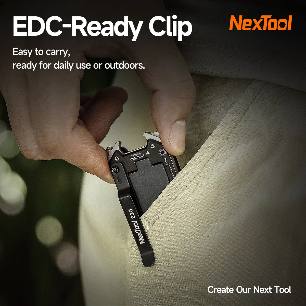 E20 Compact Utility Knife with Blade-Change System