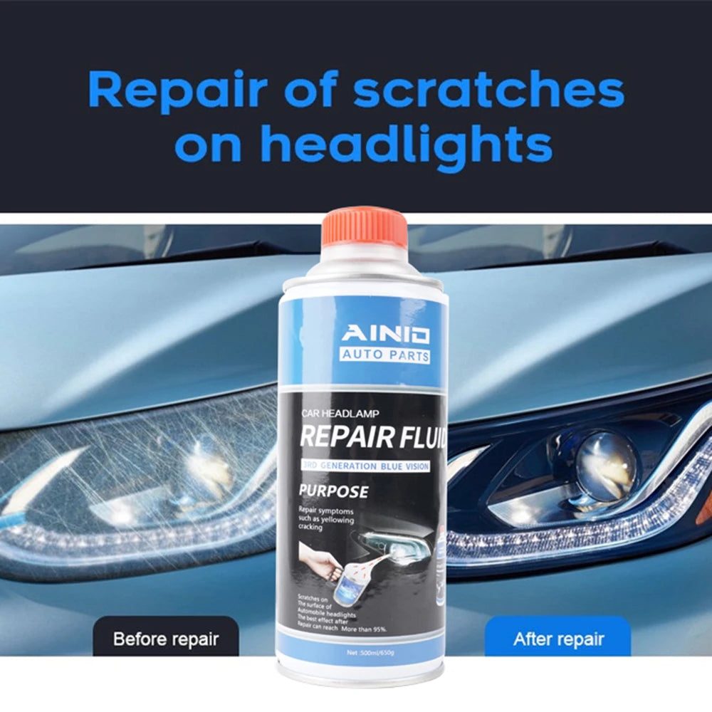 Car headlight repair tool heating Cup Car headlight Care Tool  800ML Car Headlight Polishing Liquid Polymer Car Repair Products 