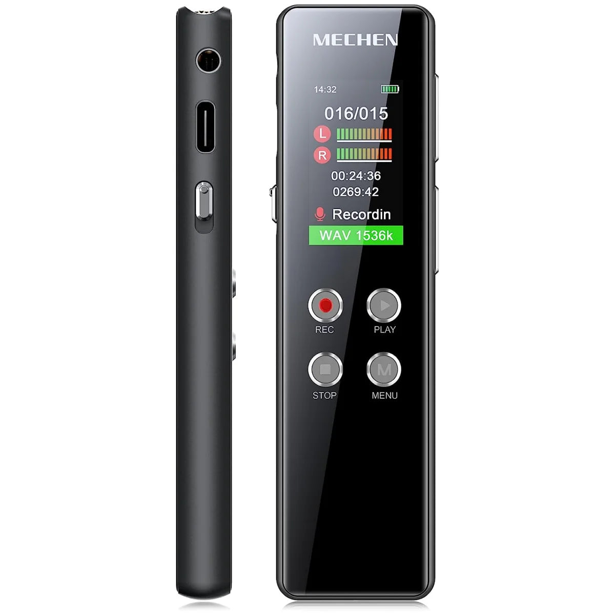 V01 Voice-Activated Digital Recorder