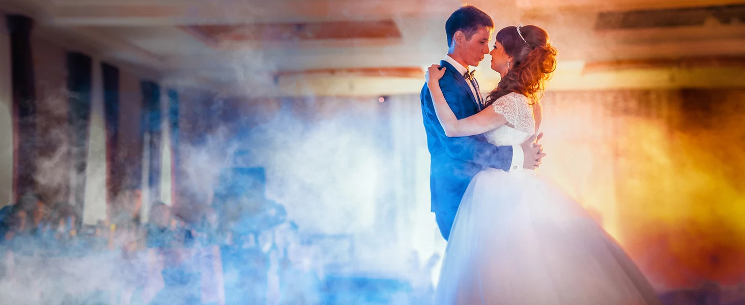 U'King 1200W Fog Machine with 6 LED Stage Effects