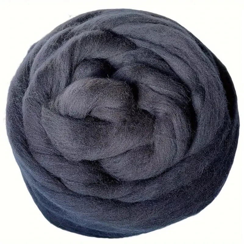 Wool Roving for Felting and Spinning, 100 g