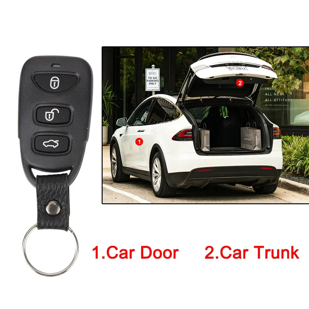 Car Remote Central Door Lock Keyless Control Kit Alarm System Remote Control 