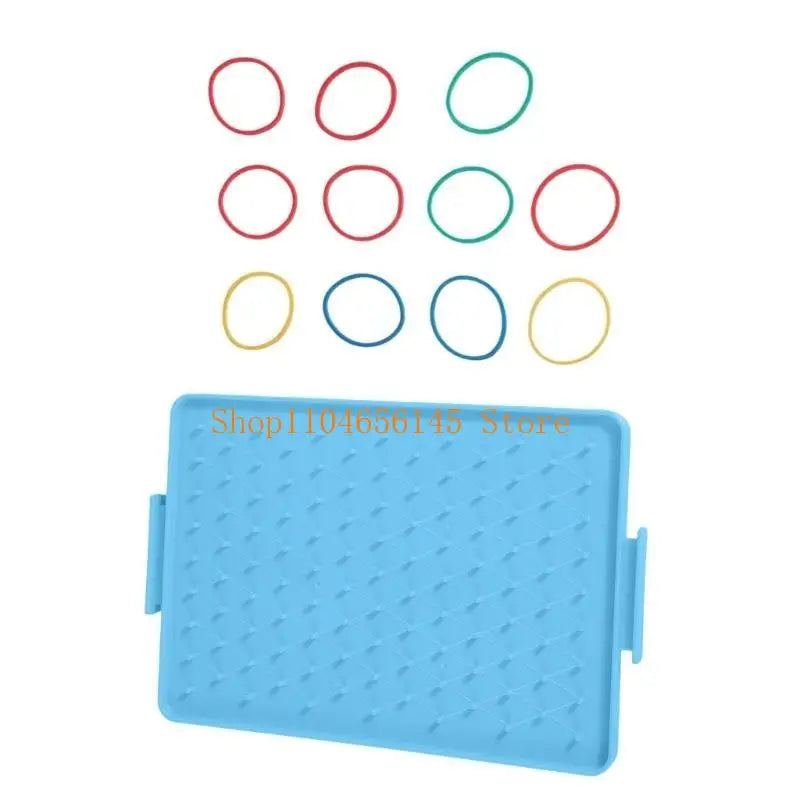 Pravouhlá geometria Pegboard pre matematické aktivity