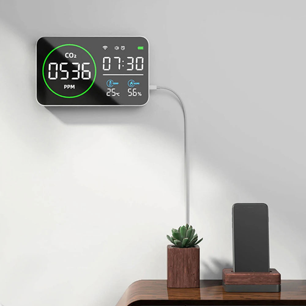 Monitor de afișare CO2 temperatură și umidire