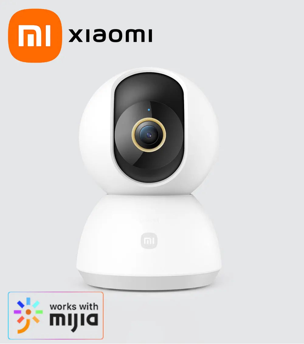 Xiaomi 360° Smart Home Security Camera Mi PTZ 2K Webcam 1296P 3 Megapixel AI Human Detection Night Vision Webcam Work With Miji 