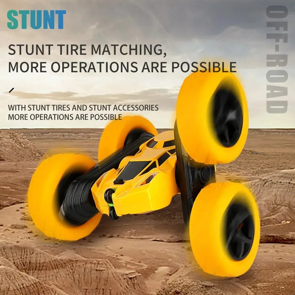 Voiture acrobatique RC à double face de 2,4 GHz