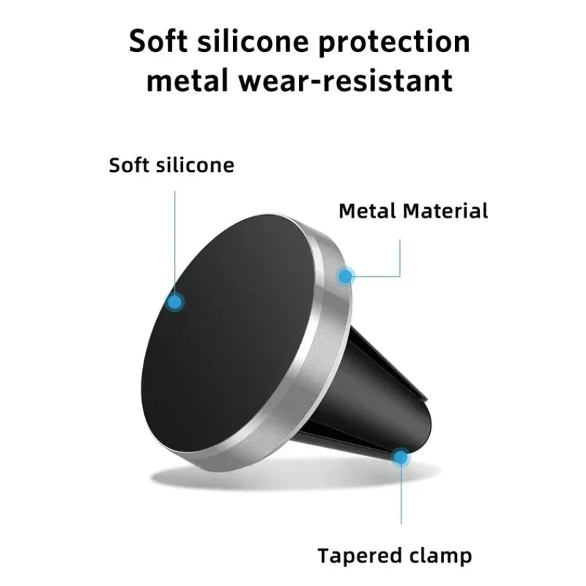 Air Vent Magnet Smartphone Mobile Stand Magnetic Car Phone Holder Cell GPS Mount For iPhone 16 15 14 13 12 Xiaomi Samsung Holder 