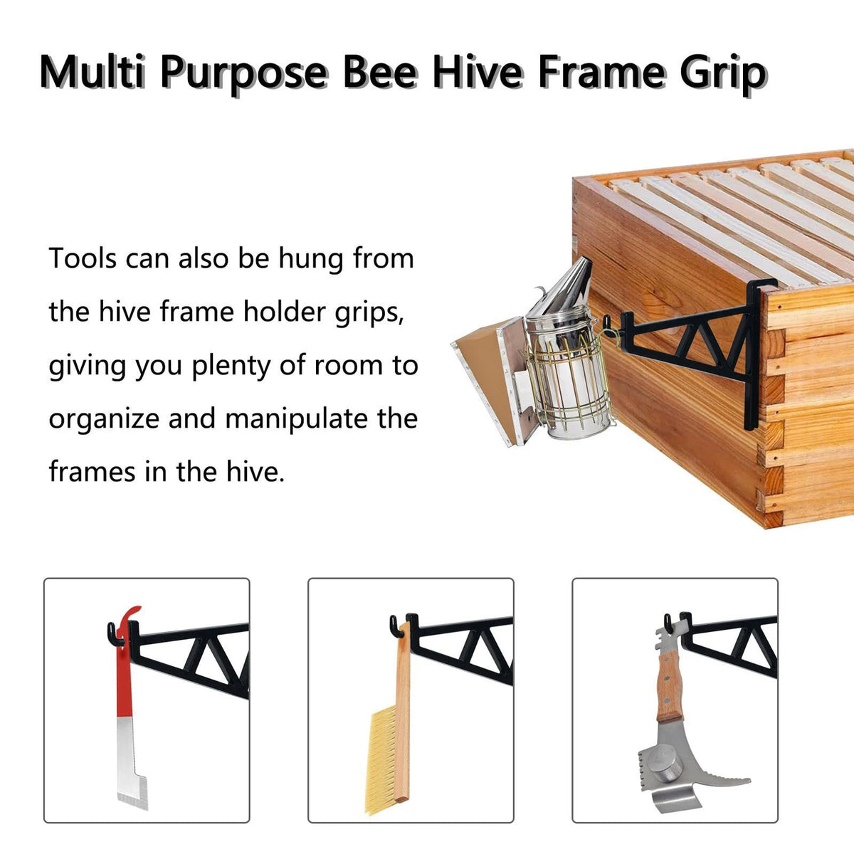2-Piece Beehive Frame Holder Set