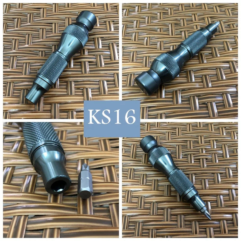 Manche de tournevis de précision en aluminium