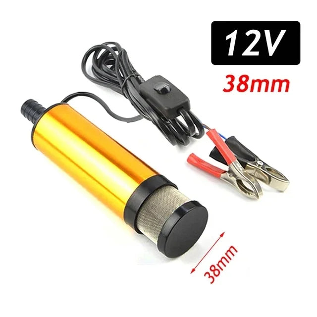 Pompa di trasferimento liquidi compatta a 12V - 38 o 51 mm