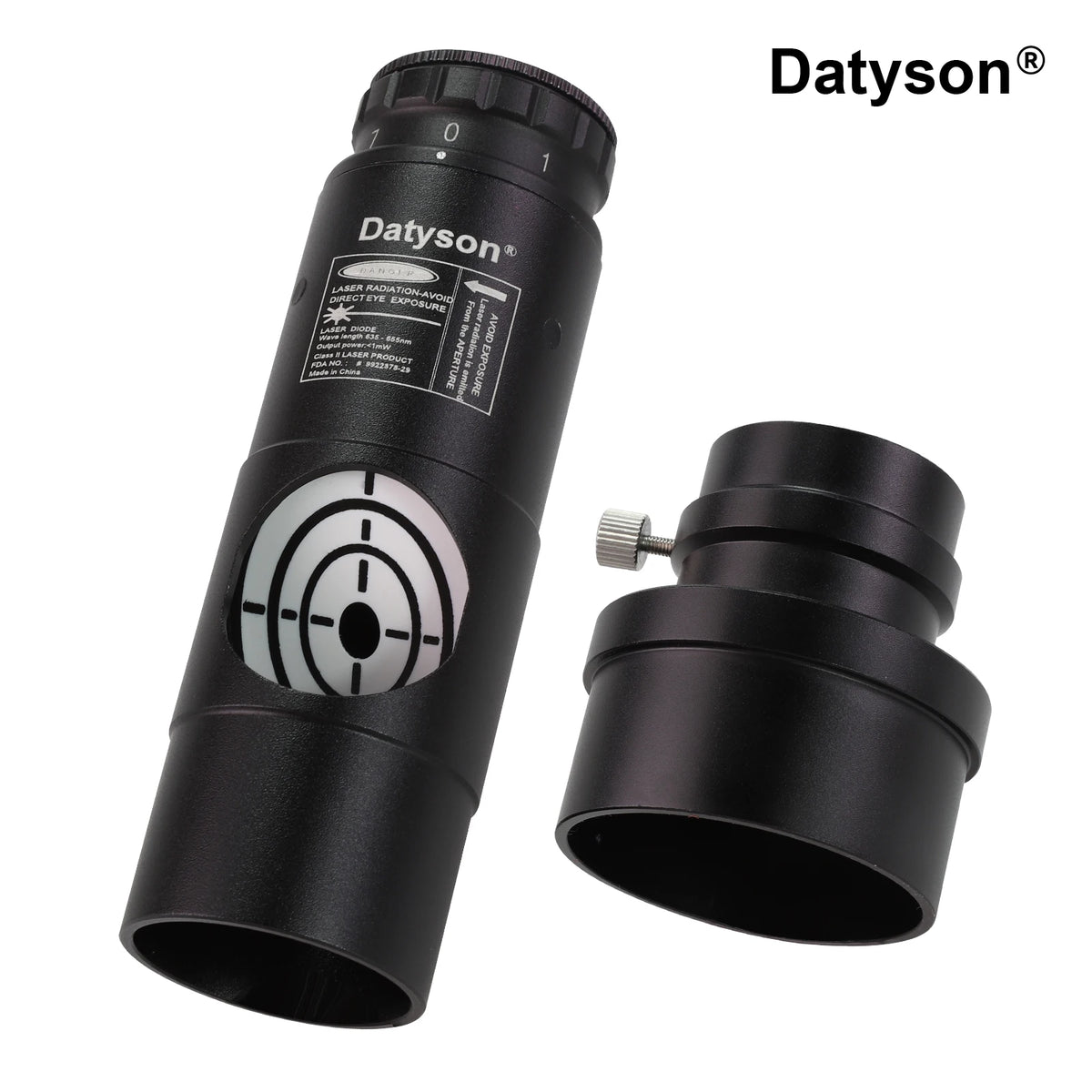 1.25-Inch Red Laser Telescope Collimator with Adapter