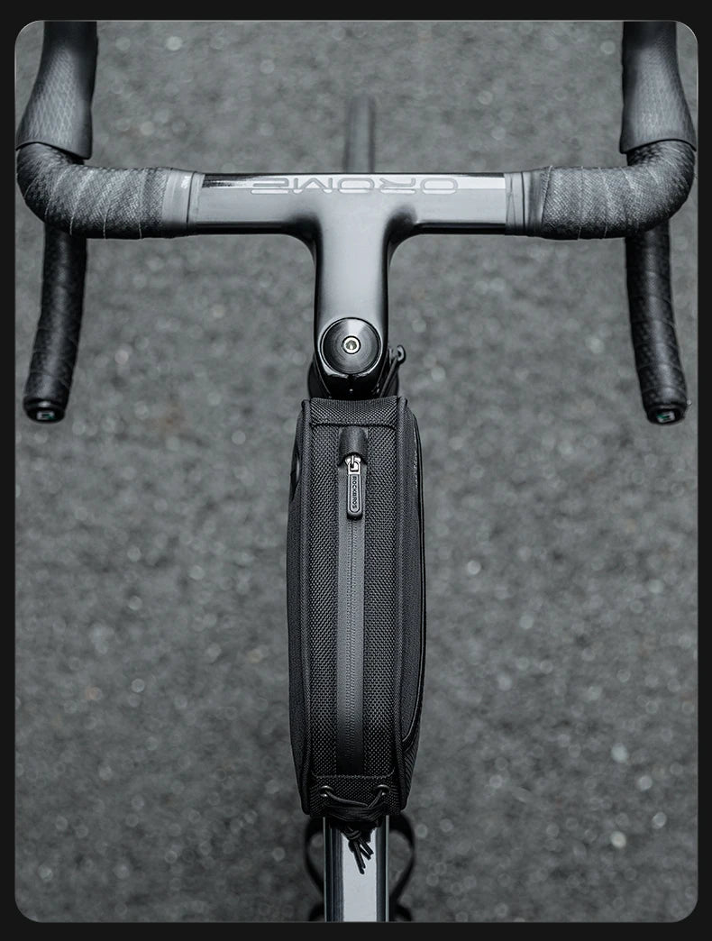 1.3L Bicycle Top Tube Bag with Earphone Port