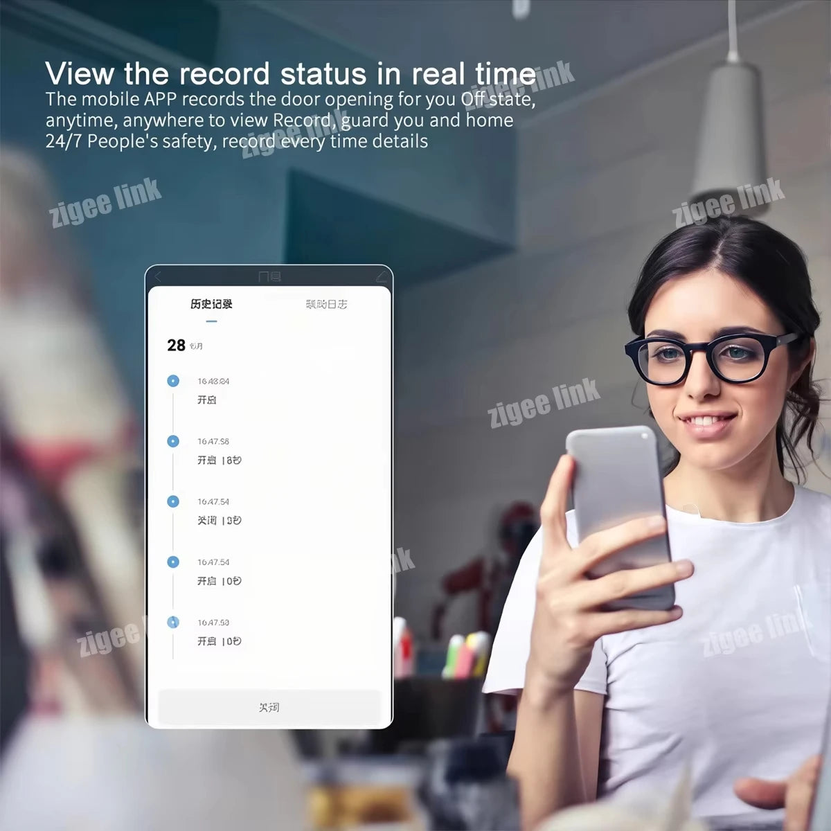 Zigbee 3.0 kontakt na dvere a okná