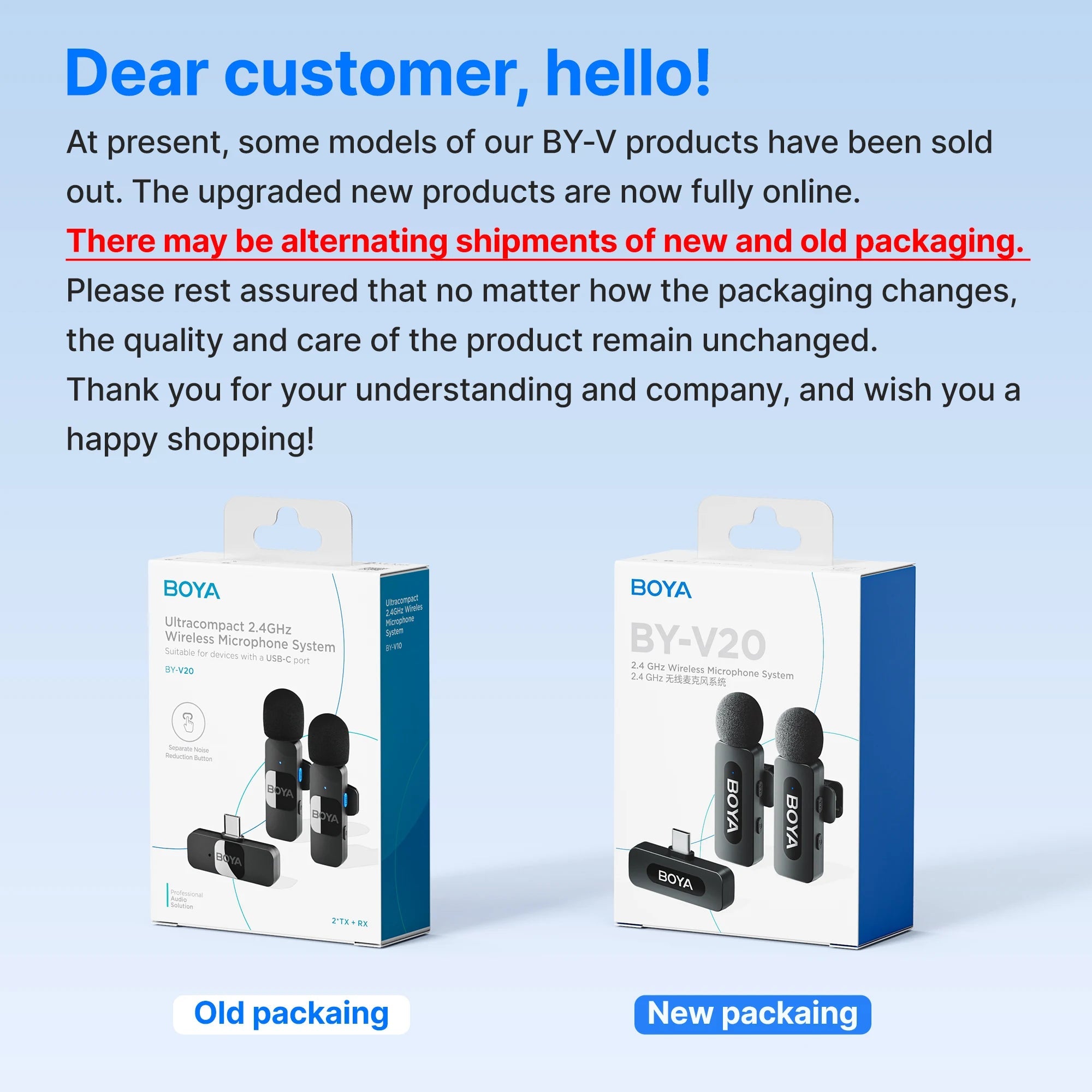 BOYA BY-V Wireless Lavalier Microphone for iPhone 15/16 Series Samsung TECNO REDMI Type-c Devices Video Recording Streaming Vlog 