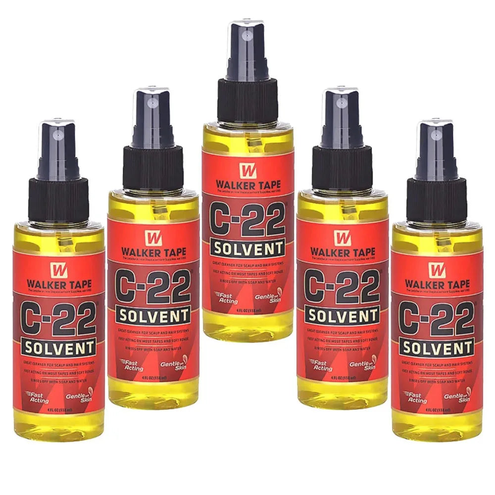 C-22/bottle Solvent Spray Remover for Lace Wigs Toupee Adhesive Removers Wig Glue Remover for Tape Hair Extensions 