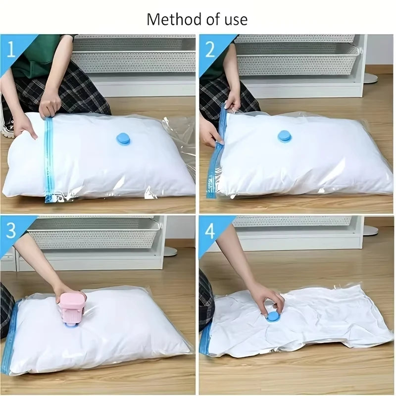 Pompe électrique pour sacs de rangement sous vide
