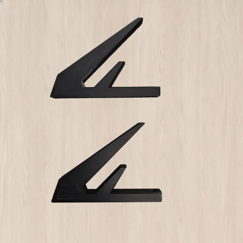 Suporte de parede para arrumação de skate, com design simples e portátil, adequado para arrumação em interiores (parafusos incluídos)
