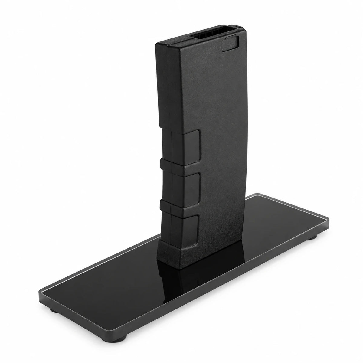 Gel blaster display stand and supplied assembly components