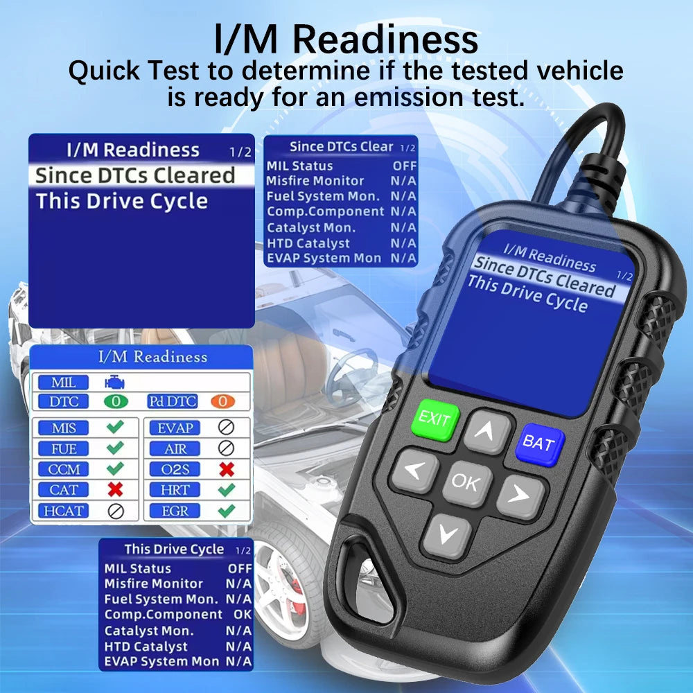 Lector de códigos OBD2 AINYSZIN para diagnóstico del motor