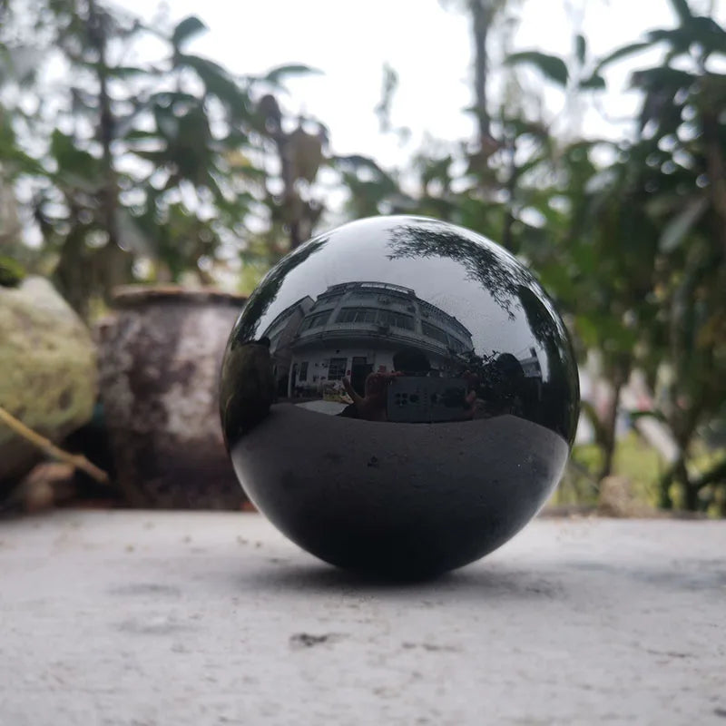  Färgade glasfotografiska sfärer alternativ