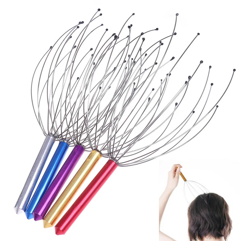Manual Stainless-Steel Head Massager