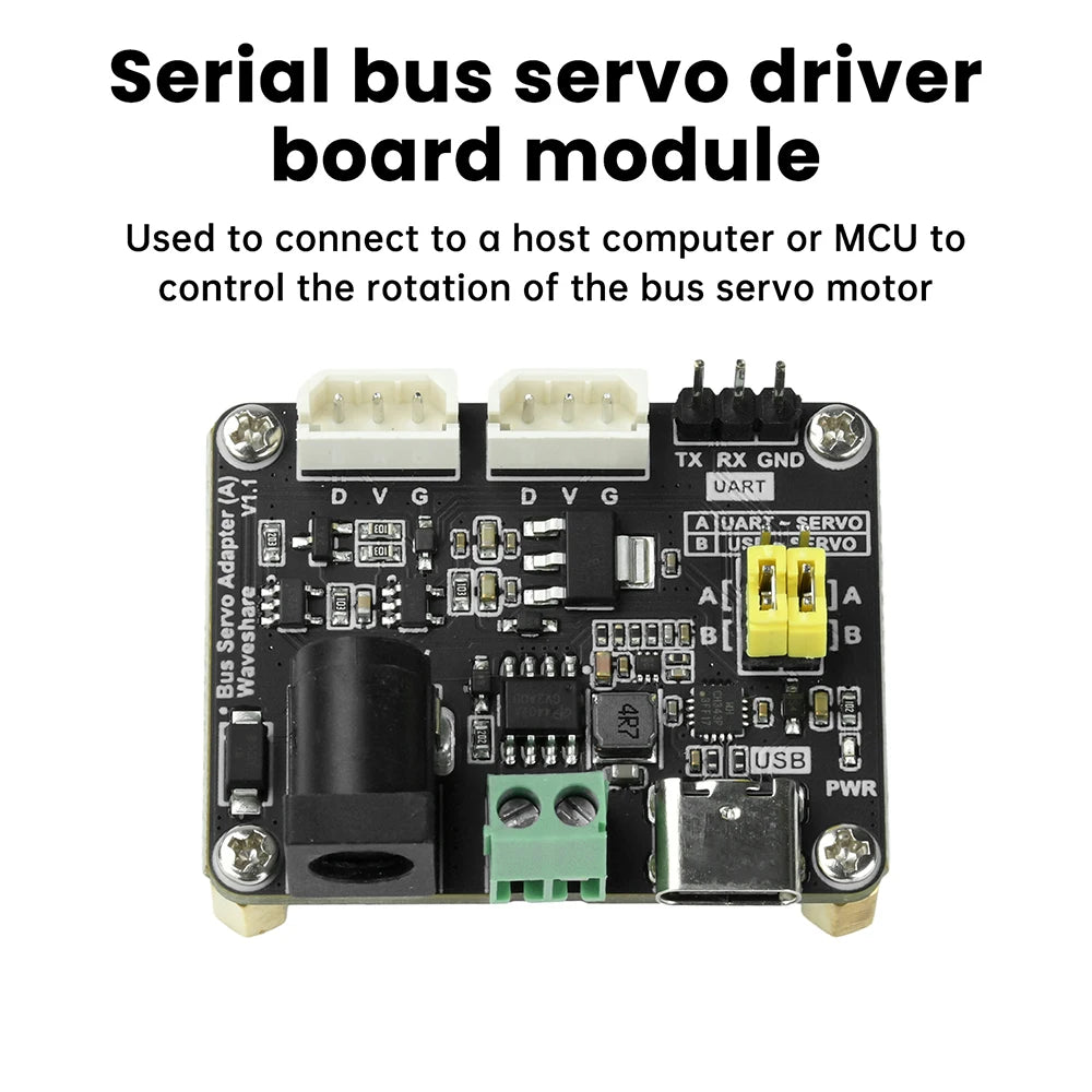 UART Serieller Bus Servoantriebsplatine