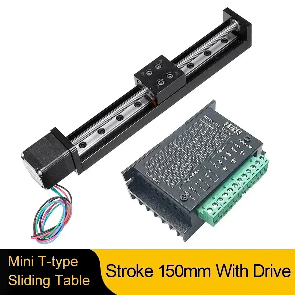 Kleines Linear-Schiebestage mit NEMA11 Motor - Optionen