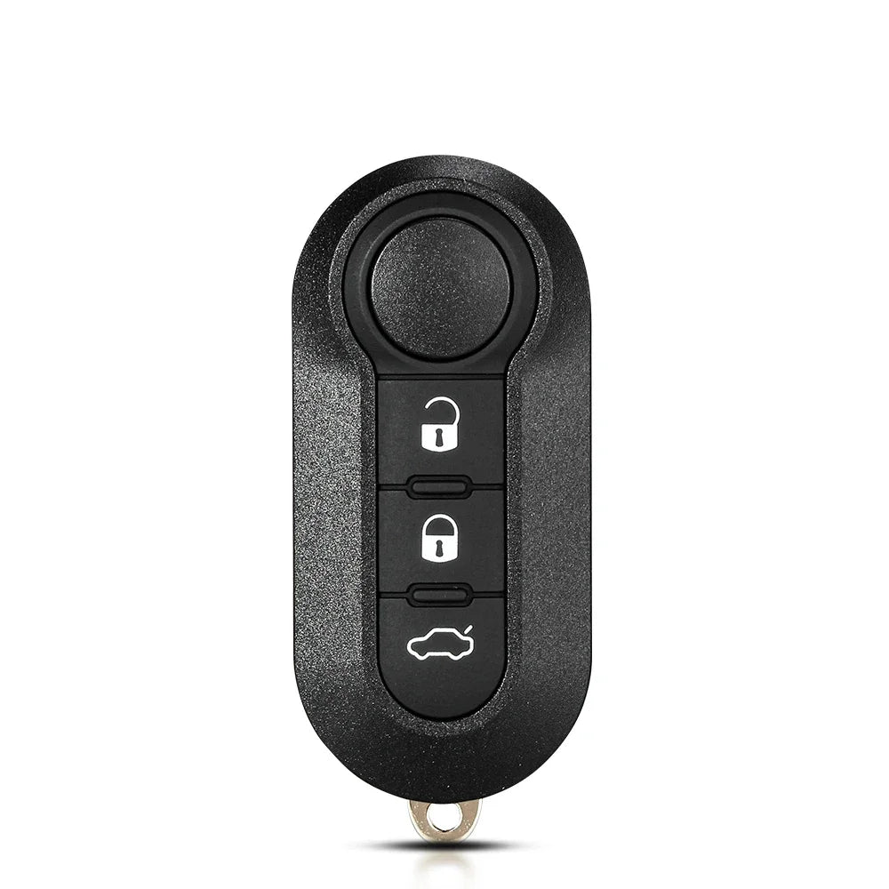 3 tlačidlový upravený diaľkový kľúč pre Fiat 500 Panda Punto Bravo Stilo Ducato, Citroën Jumper, Peugeot Boxer, SIP22 Flip Key