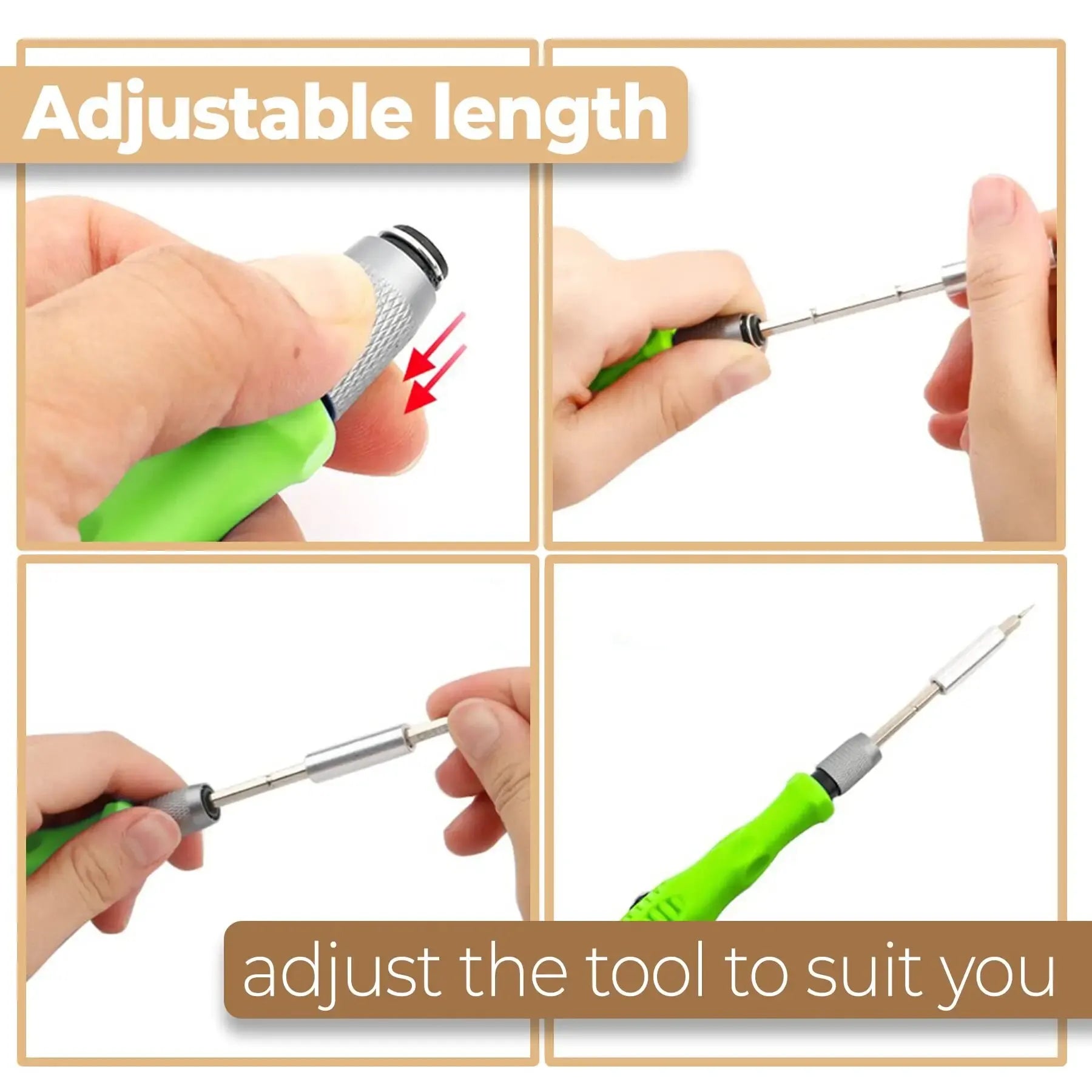 Mini 32-in-1 Precision Screwdriver Set Magnetic Phillips Bits Multifunctional Hand Repair Tool Kit for Phone Watch Glasses PC 