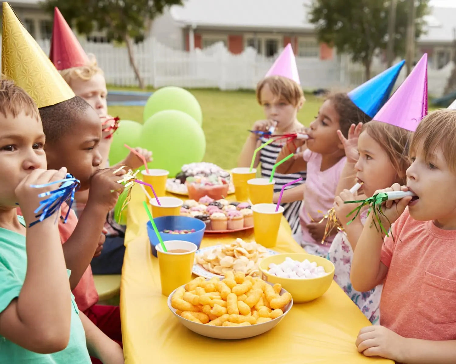 1000-100Counts Neon Colored Flexible Plastic Drinking Straws Disposable Straw 8.2'' inches Tall Assorted Colors 