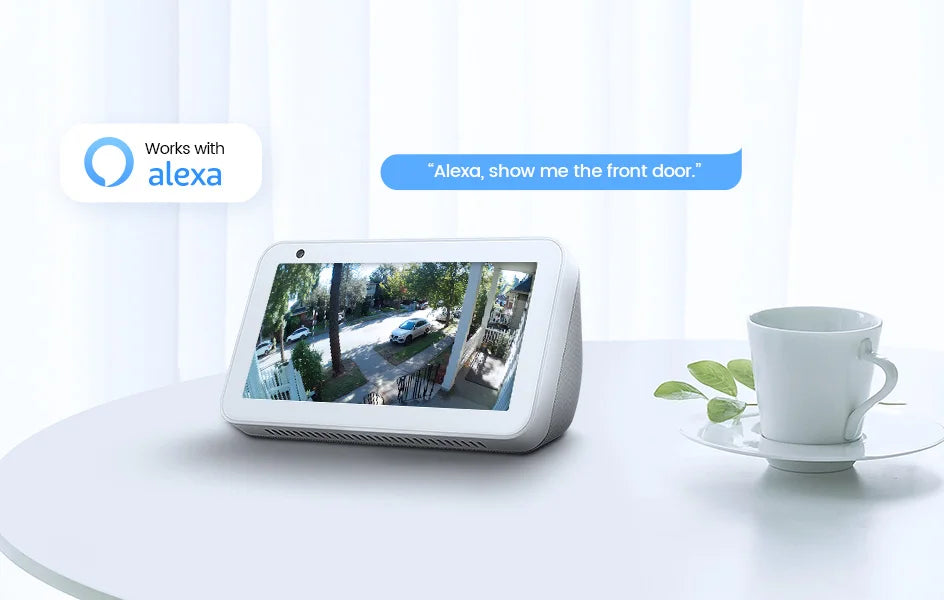 ZOSI C680 2K Window Security Camera with Full-Color Night Vision