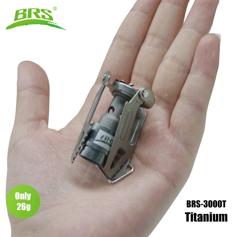 BRS-3000T Ultralight Titanium Camping Gas Stove