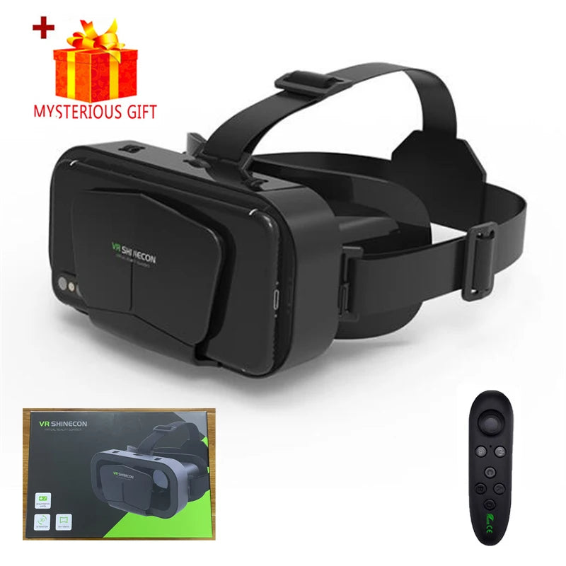 VR brýle 3D virtuální realita, headset, helma, čočky, brýle, chytré pro smartphony, mobilní hry, sada Viar Viewer