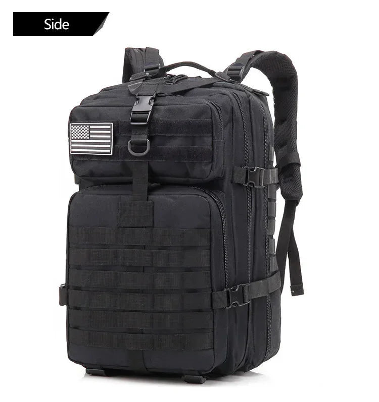 50L Tactical Backpack for Outdoor Travel and Trekking