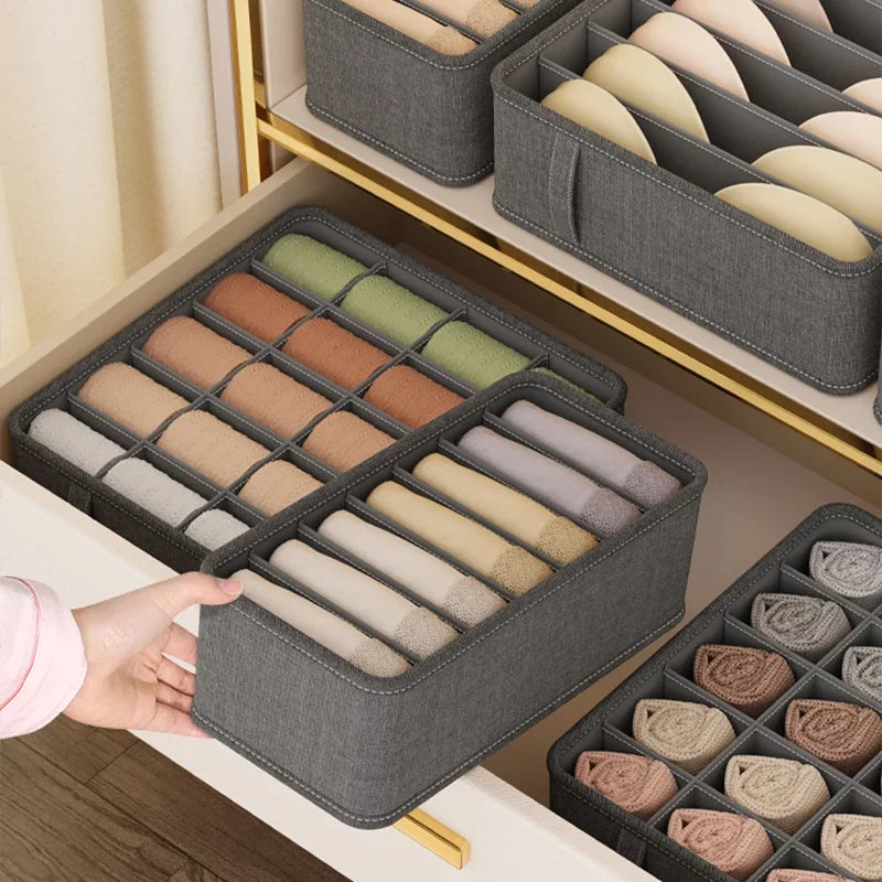 Organizer do przechowywania z wieloma przegródkami do szuflad i szafek