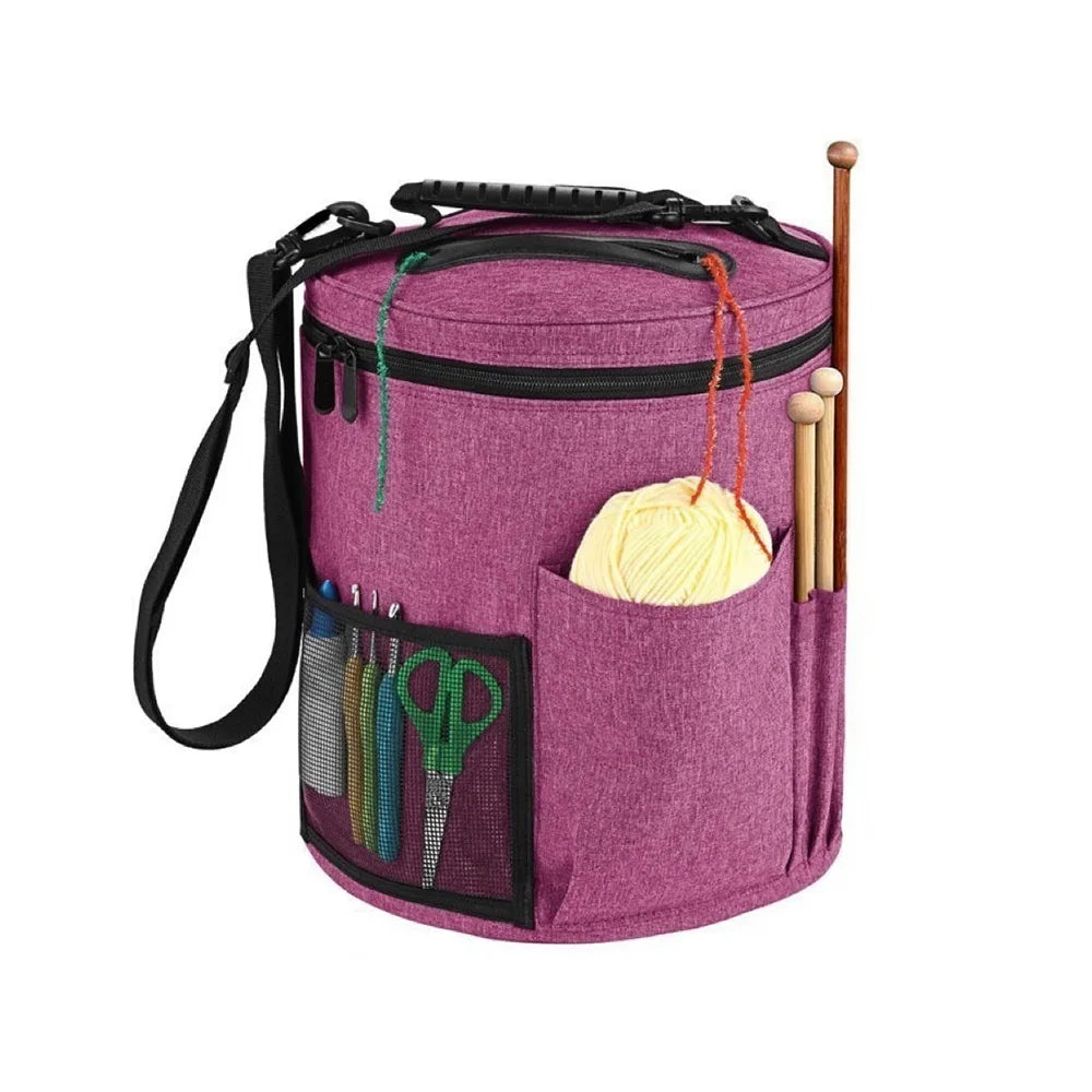 Yarn and Knitting Tool Storage Bag