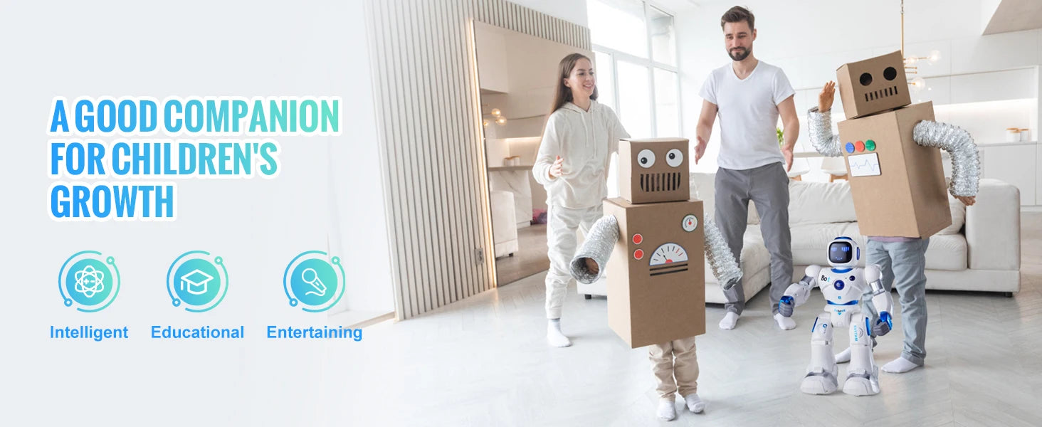 Inteligentná RC robotická hračka s ovládaním cez aplikáciu, hlasovými príkazmi a programovaním