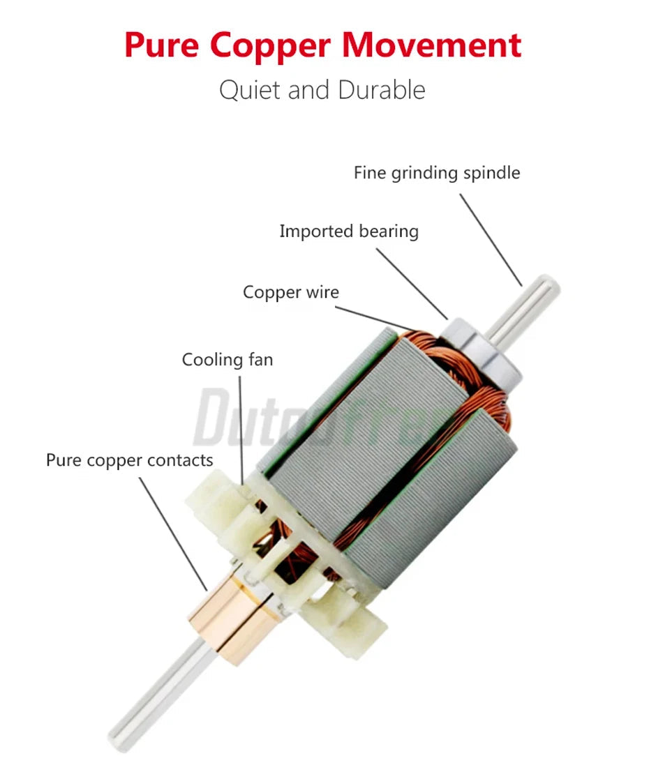 100W Double Grinder Machine Artifact Table Grinder Motor Micro Coarse and Fine Polishing Electric Grinding Wheel Grindig Stone 