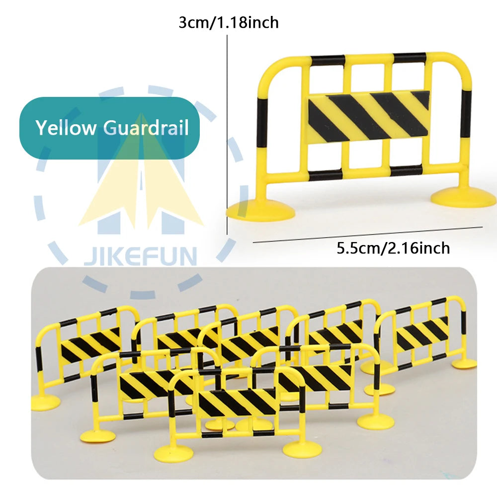 Mini RC Track Barriers & Traffic Props, Multiple Pack Sizes