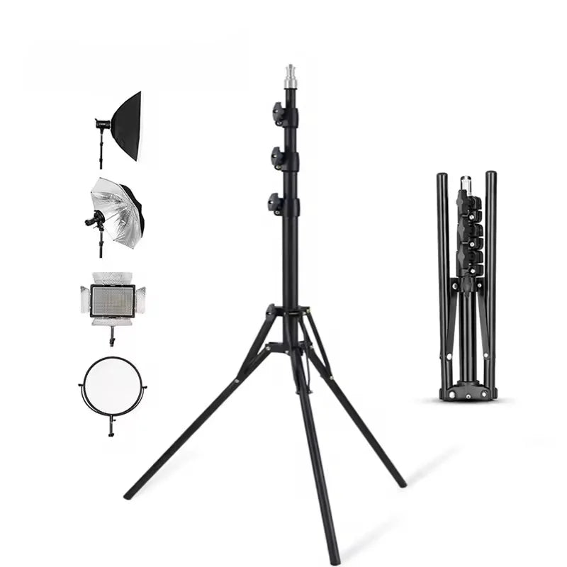 Adjustable Photography Light Stand, 160/200cm