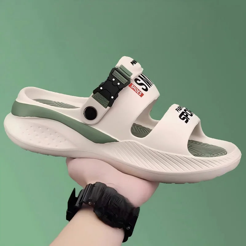 Anti-Slip Outdoor Sandals with Thick Soles